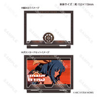 GUILTY GEAR Xrd REV 2　アクリルフレームスタンド＋｢DESTROYED｣ポストカードセットD【ディズィー/シン/レオ/アンサー/レイヴン】