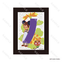 サマーウォーズ　花札アクリルフレーム (九月 菊：ケンジ＆サクマ)