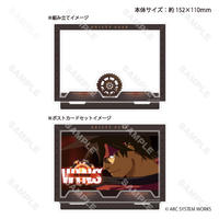 GUILTY GEAR Xrd REV 2　アクリルフレームスタンド＋｢DESTROYED｣ポストカードセットA【ソル/カイ/ファウスト/紗夢/ジャック・オー】